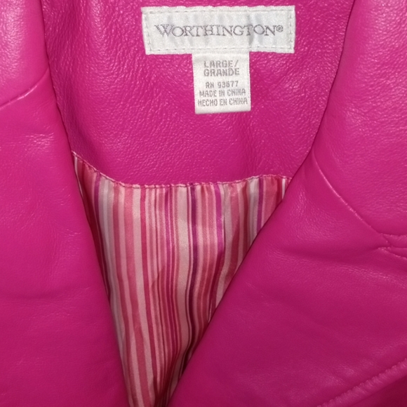 WORTHINGTON LEATHER JACKET - Picture 3 of 8